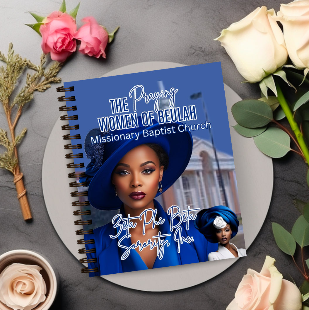 Zeta Phi Beta Sorority, Inc. Praying Women of Beulah Notebook