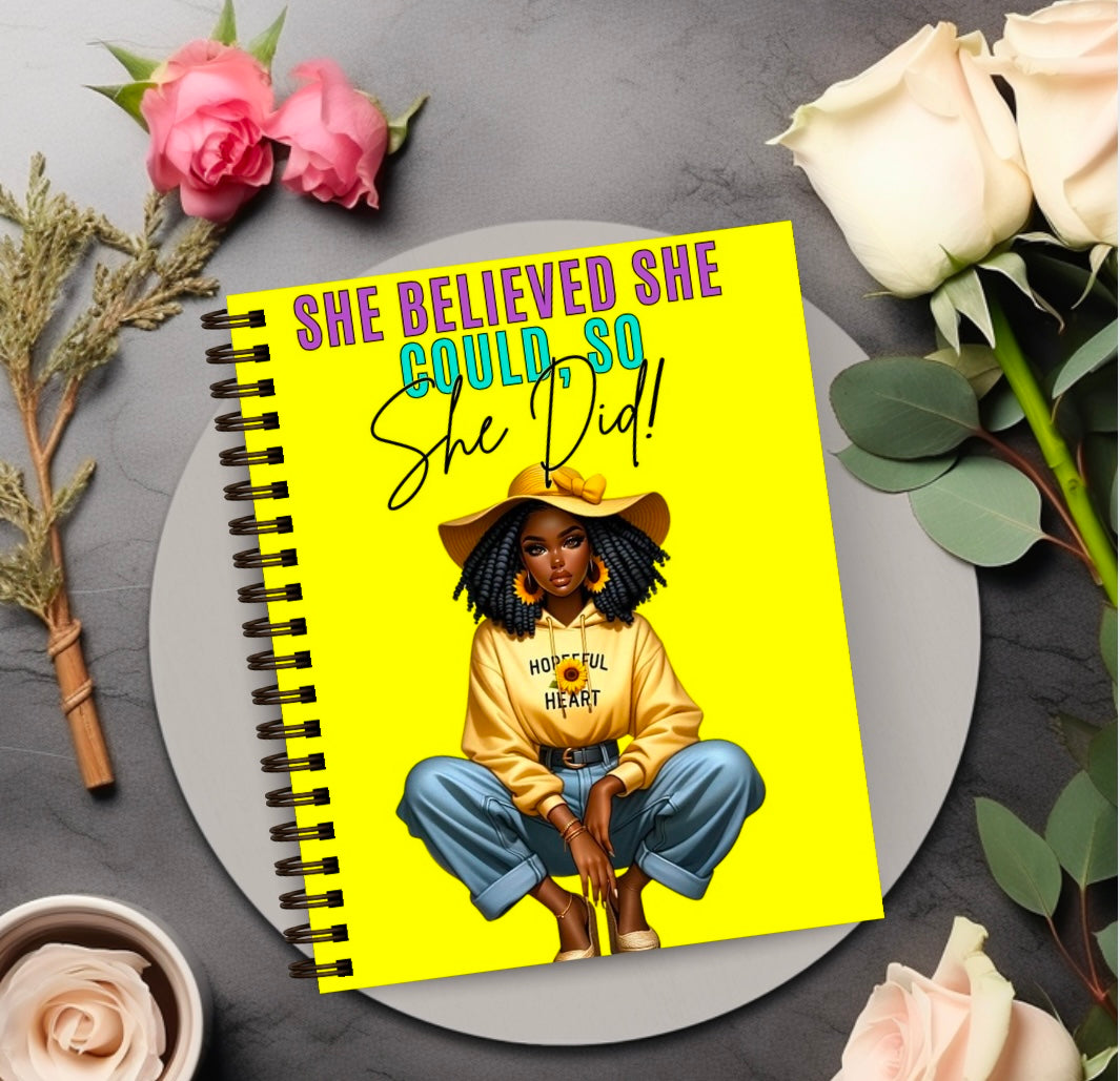 She Believed She Could Notebook
