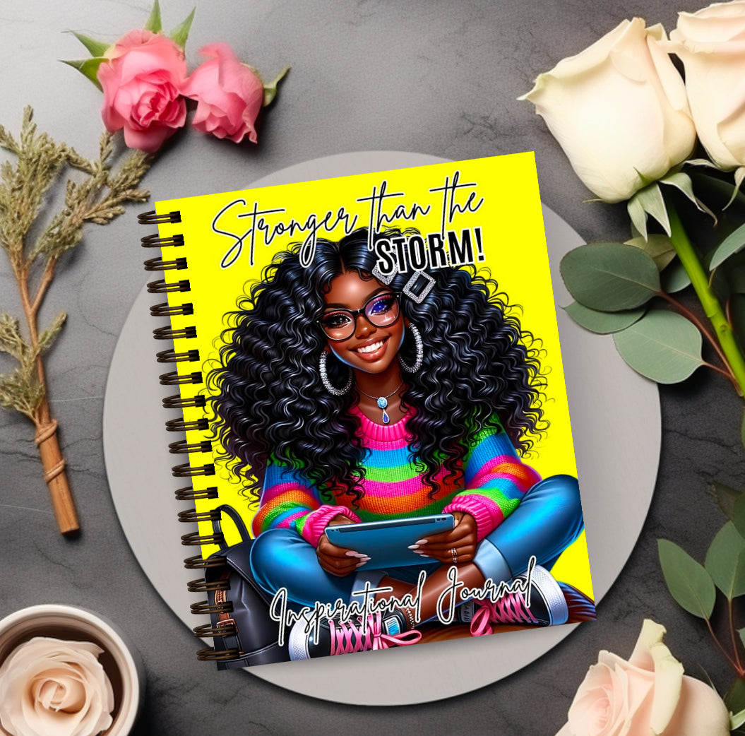 Stronger Than The Storm: A Guided Journal for Healing After Loss